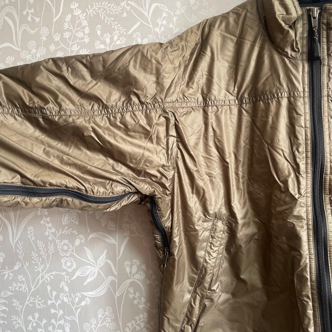 MOONSTONE パフジャケット 中綿ナイロン ブロンズ Sサイズ
