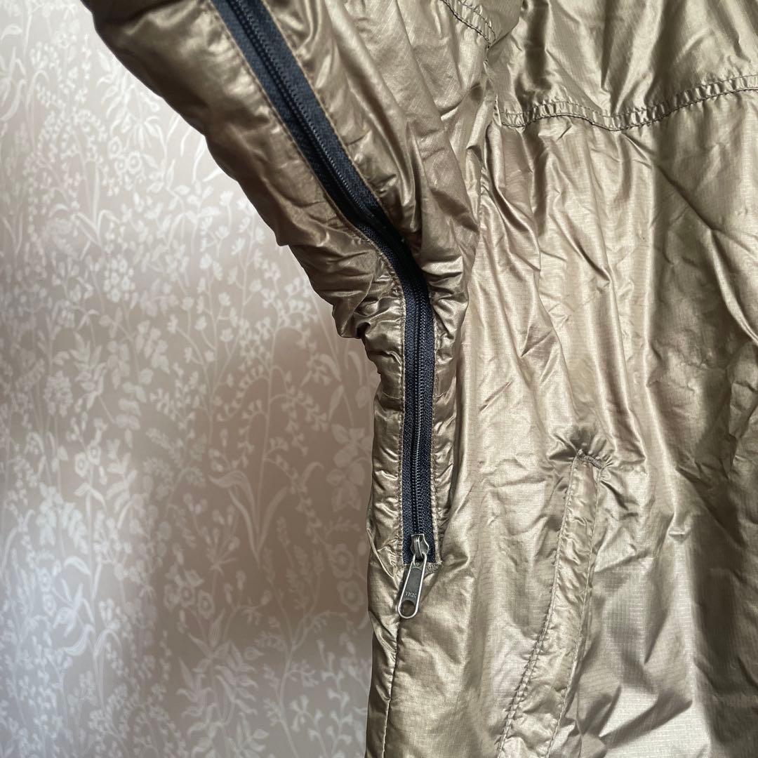 MOONSTONE パフジャケット 中綿ナイロン ブロンズ Sサイズ