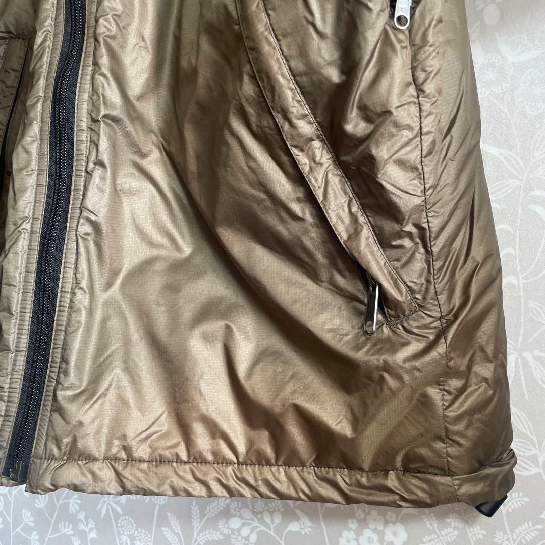 MOONSTONE パフジャケット 中綿ナイロン ブロンズ Sサイズ