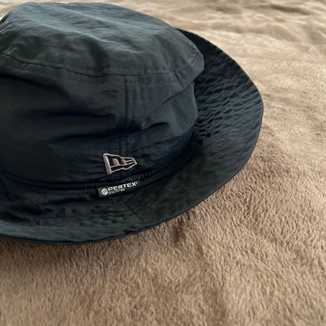 ニューエラ×ヨウジヤマモト SS23 PERTEX シグネチャーロゴ ブラック