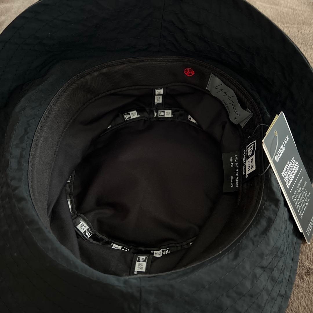 ニューエラ×ヨウジヤマモト SS23 PERTEX シグネチャーロゴ ブラック