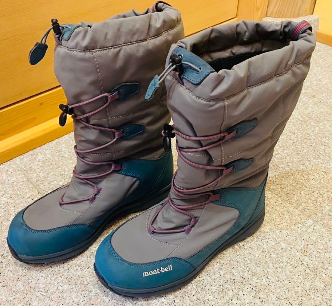 mont-bell モンベル　アスペンブーツ　グレー/ブルー 25cm