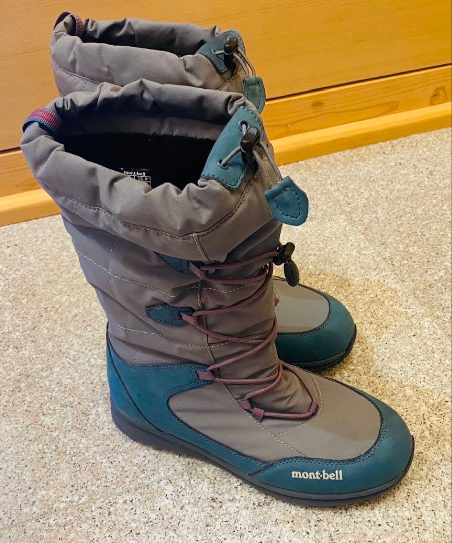 mont-bell モンベル　アスペンブーツ　グレー/ブルー 25cm