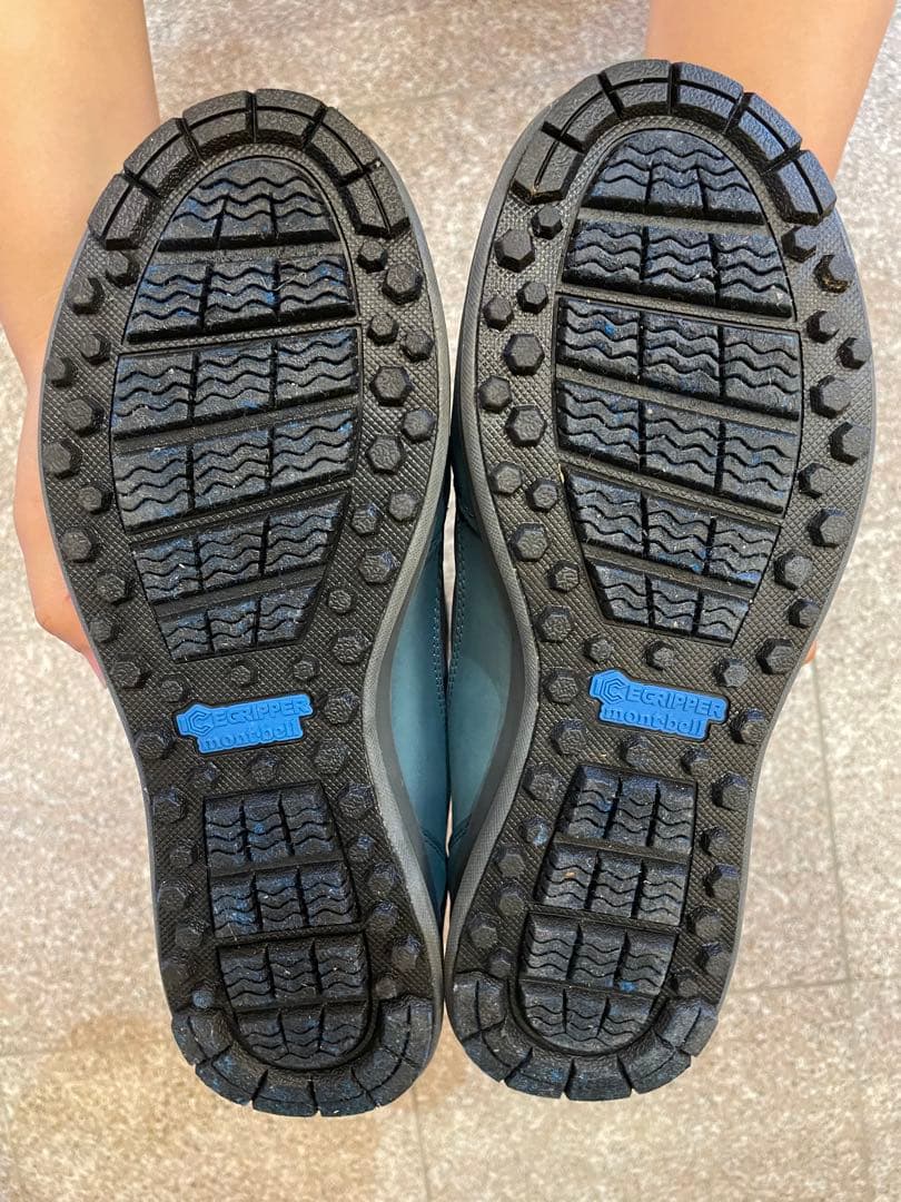 mont-bell モンベル　アスペンブーツ　グレー/ブルー 25cm