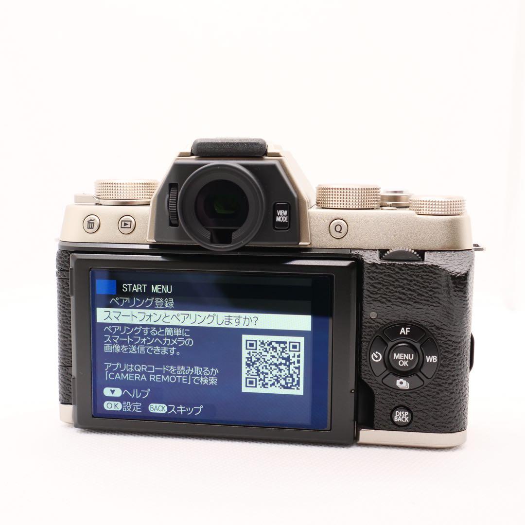 フジフイルム X-T100 ボディ シャンパンゴールド　FUJIFILM