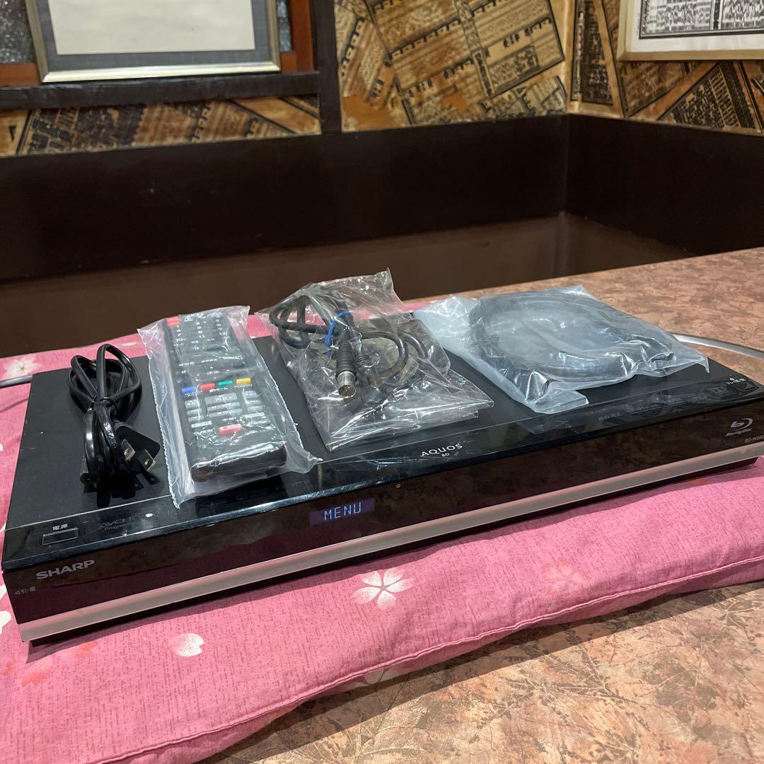 SHARP BD-W580 1TB換装！12倍録 新品リモ等付フル装備 完動品！