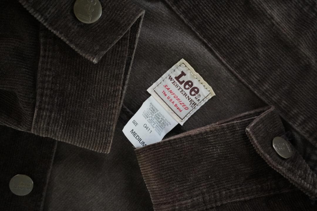 ■ Lee ■トラッカージャケット　 コーデュロイジャケット　0411　日本製
