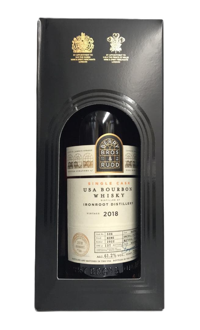 アイアンルート2018 ベリーズオウンセレクション 61.2% 700ml