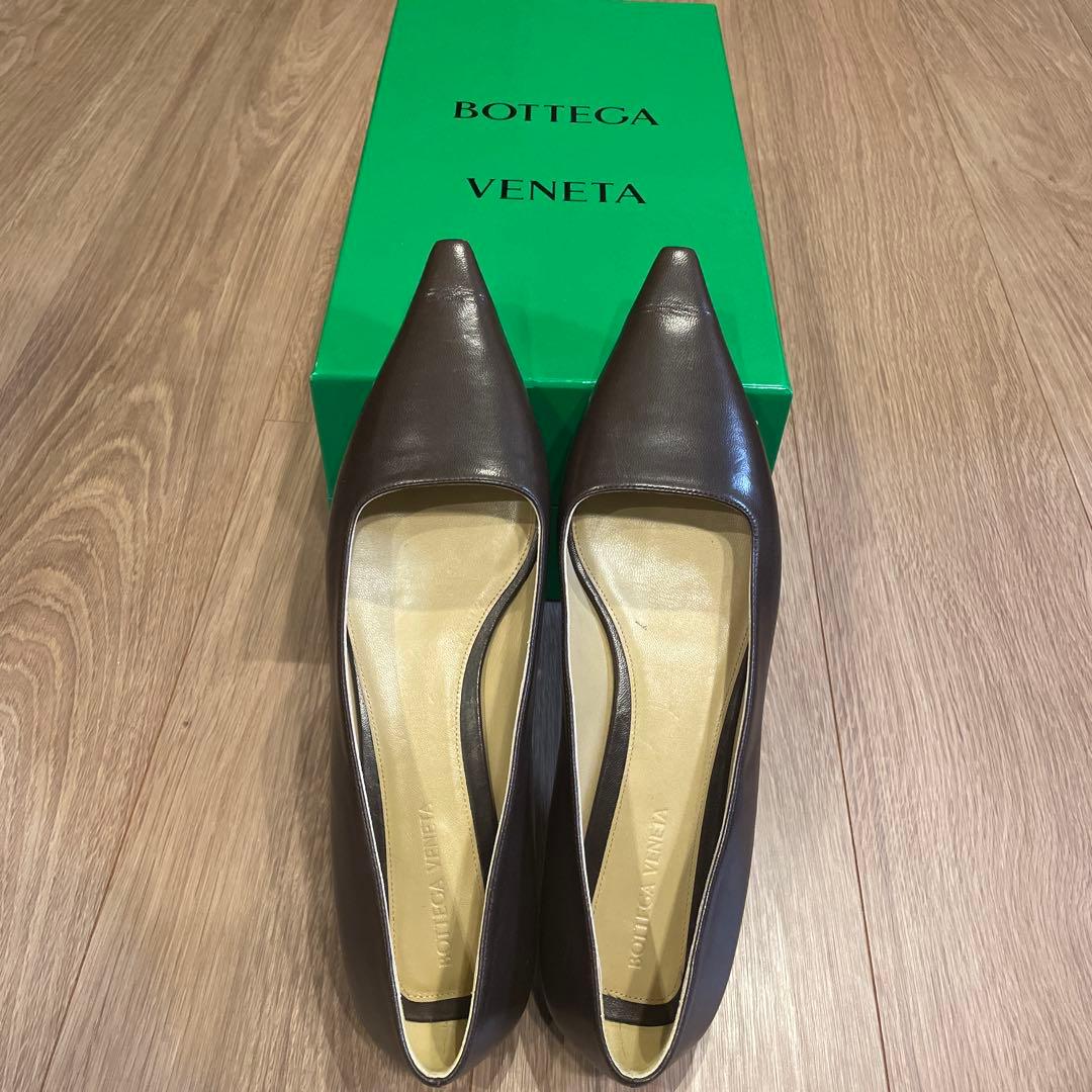 値下げ【BOTTEGA VENETA】 NAPPAフラットシューズ39