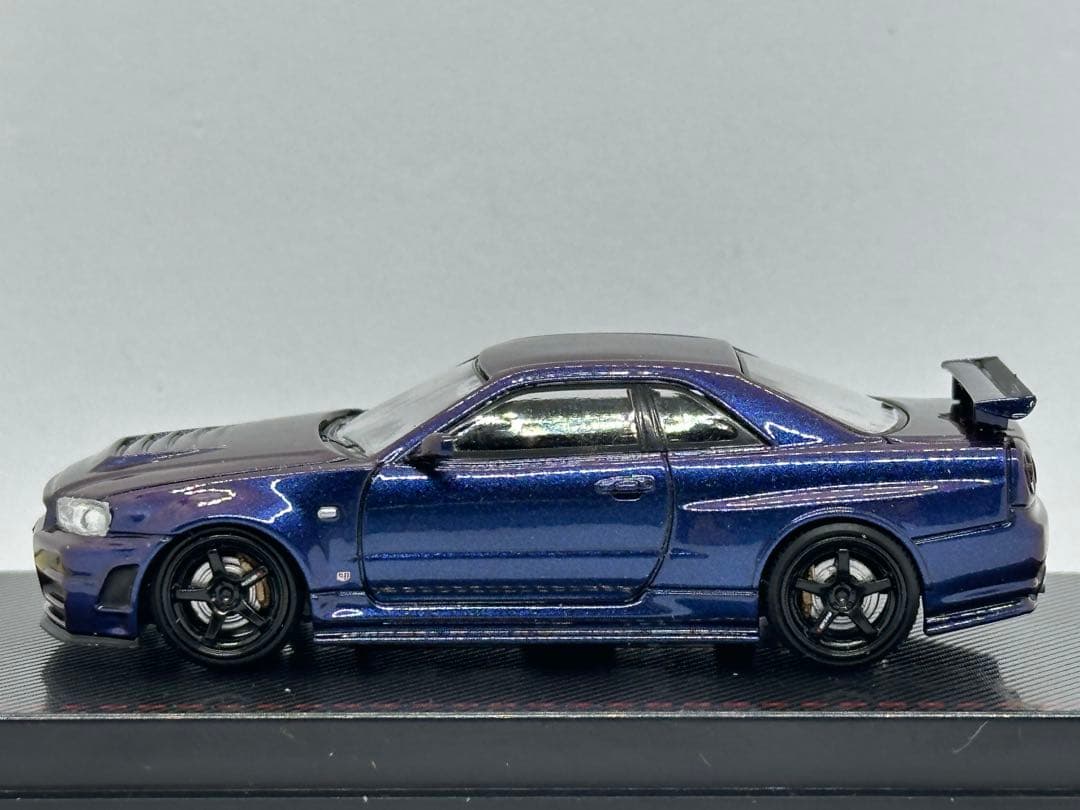 イグニッションモデル R34 GT-R Z-Tune ミッドナイトパープル