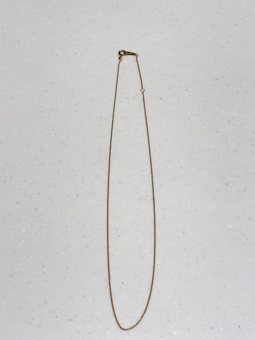 【美品】アガットagete ネックレス チェーンゴールド K10 刻印あり