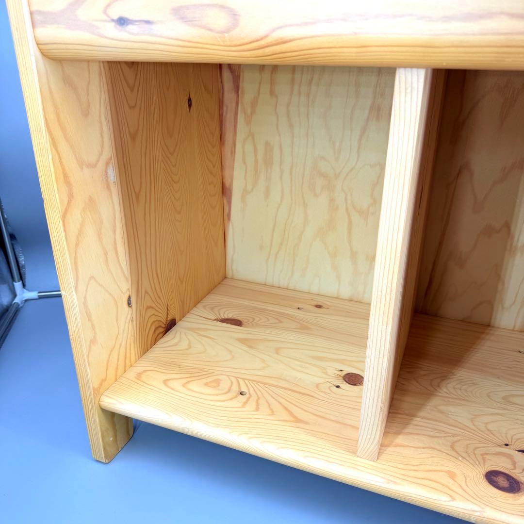 ベネッセ　ブックシェルフ　絵本棚　子どもが伸びる　収納たっぷり　キッズ家具