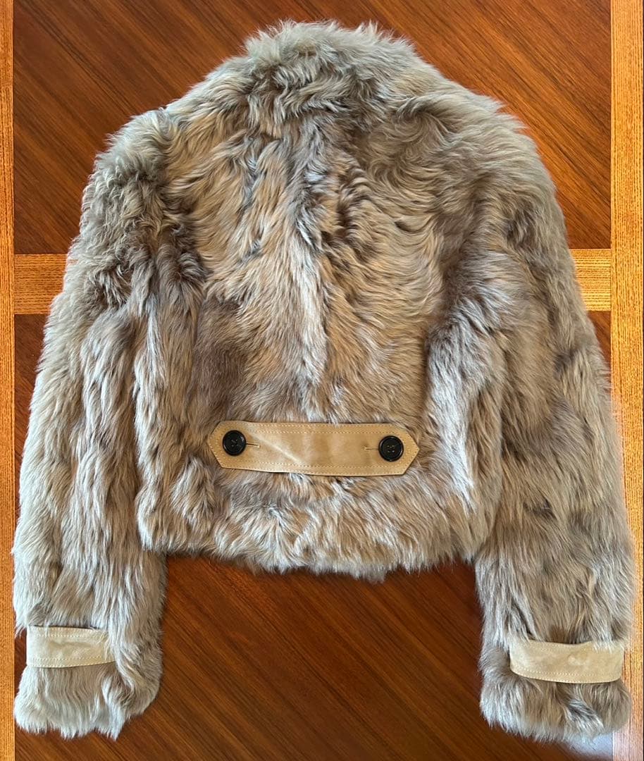 レディース：ショートファーコート☆BURBERRY☆