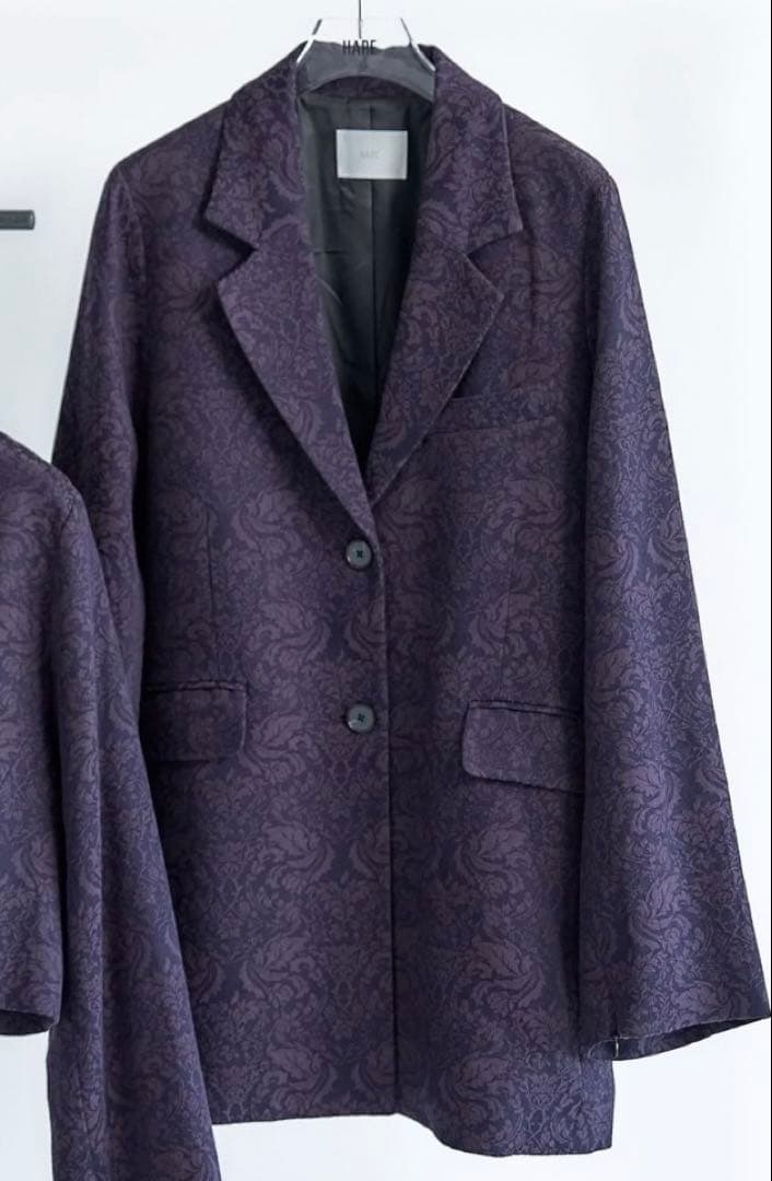 (新品)HARE VINTAGEジャガード2WAYジャケット