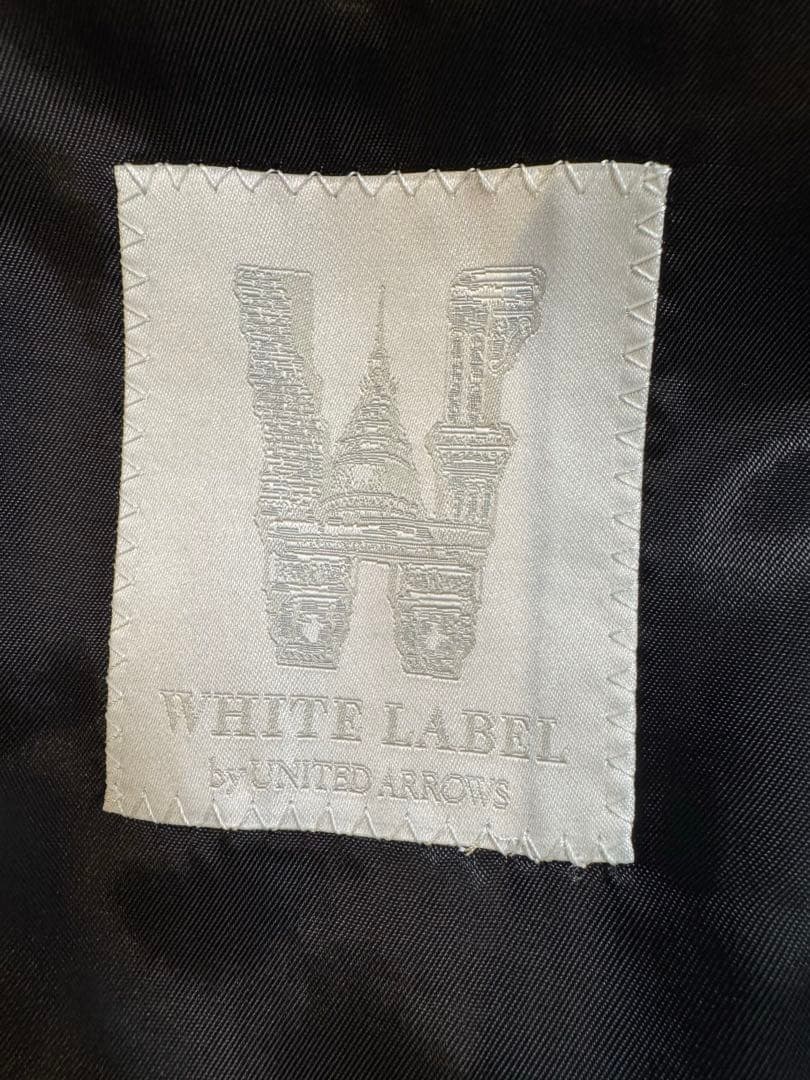 ユナイテッドアローズ スーツ ホワイトレーベル 48 黒