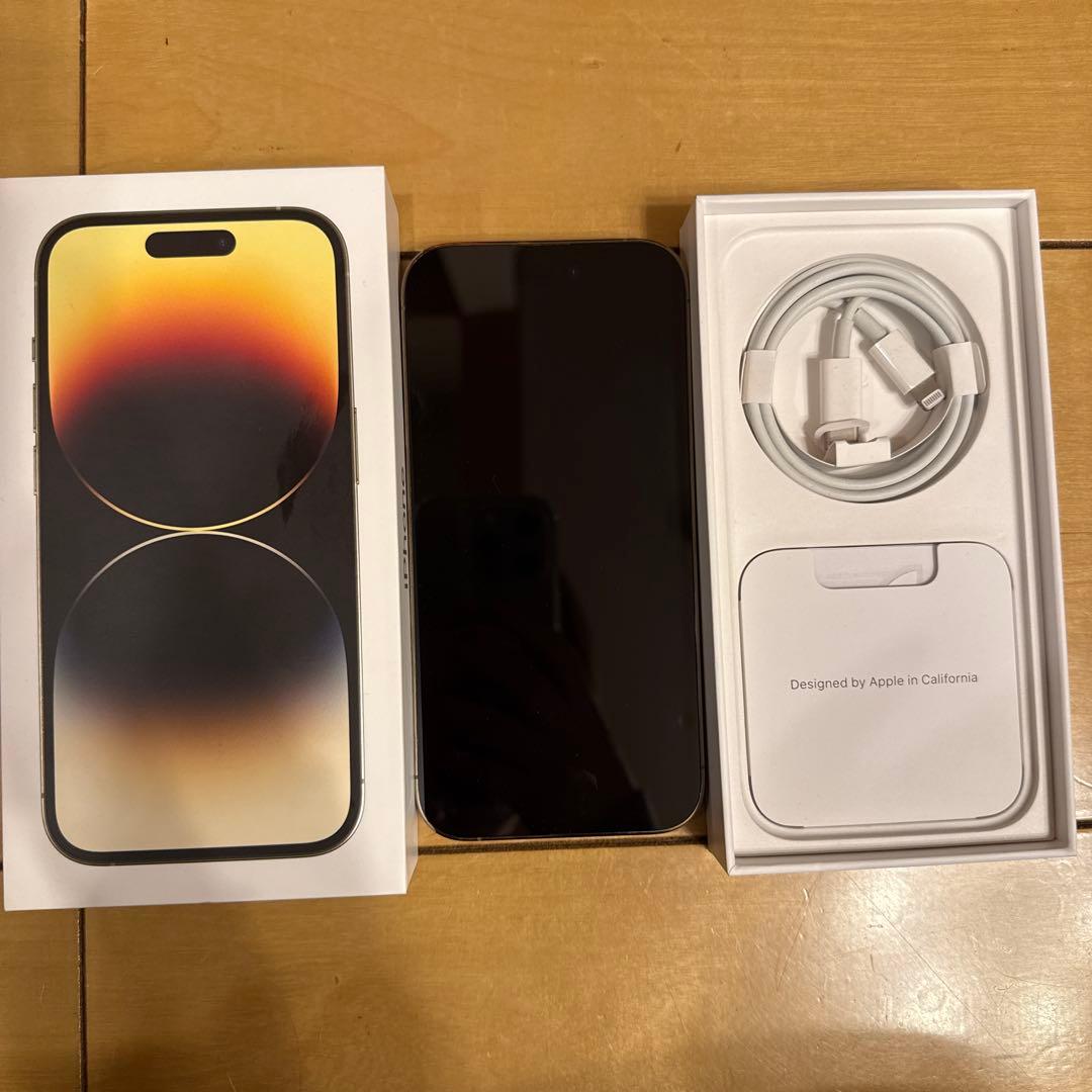 iPhone 14 Pro 256GB ゴールド SIMフリー