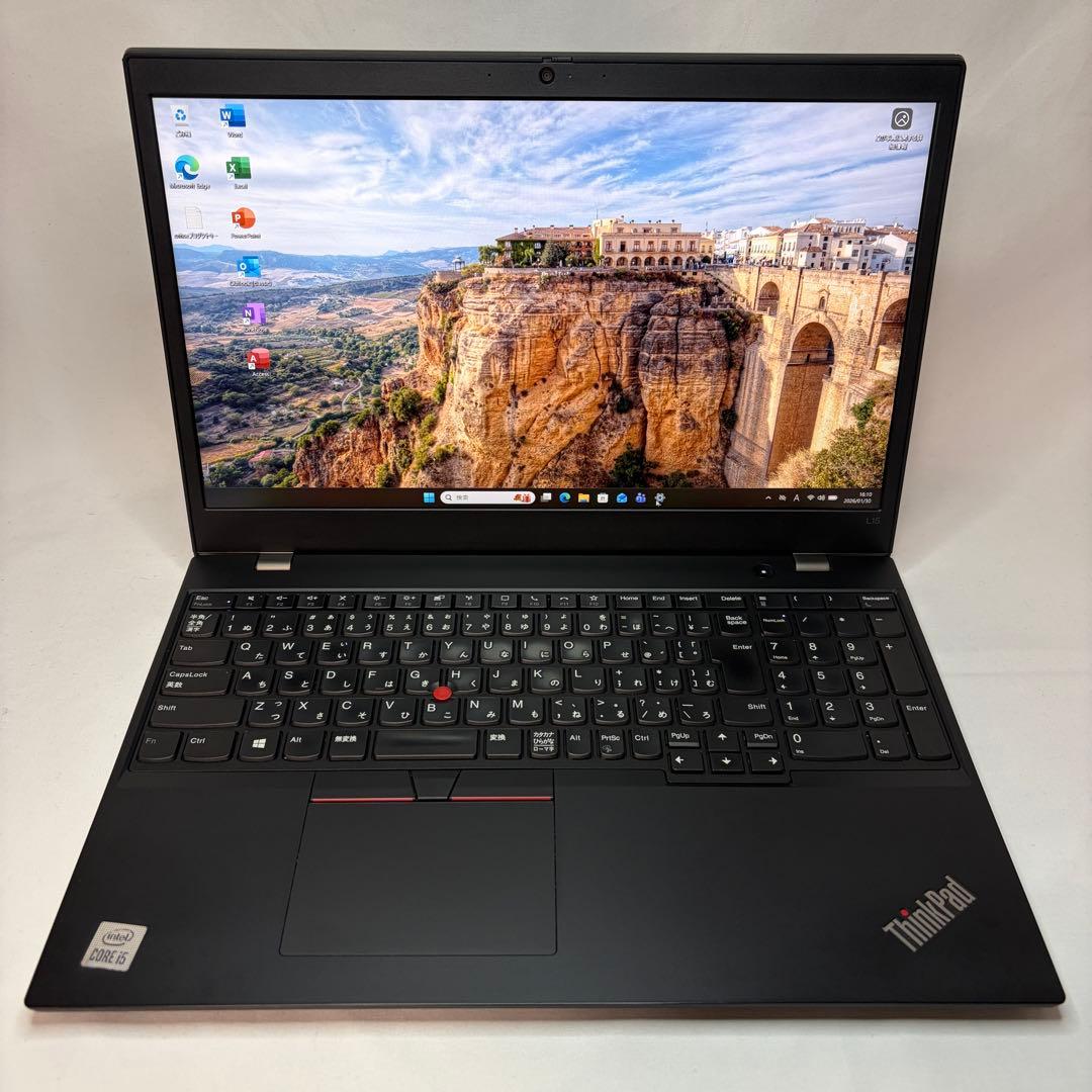 準美品 ThinkPad L15 第10世代 i5 15.6型 FHD オフィス