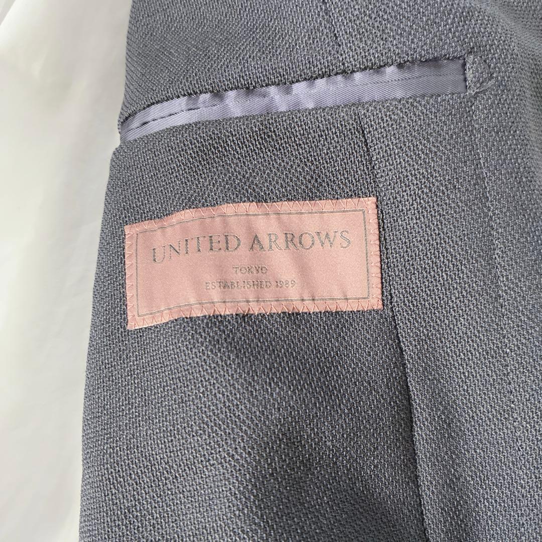 UNITED ARROWS ダブルブレザー メタルボタン 紺 L