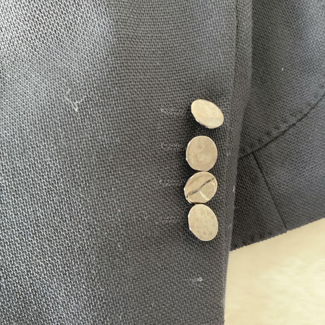 UNITED ARROWS ダブルブレザー メタルボタン 紺 L