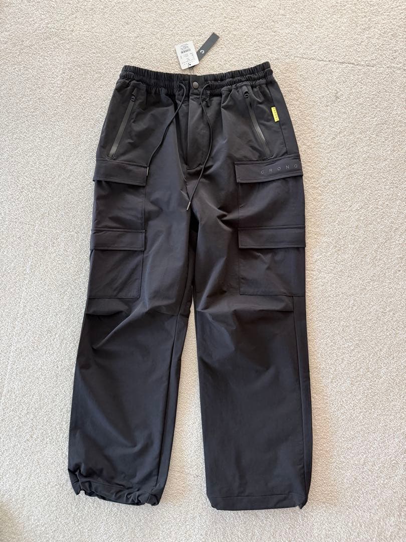 J.I 　CRONOS ブラック カーゴパンツ