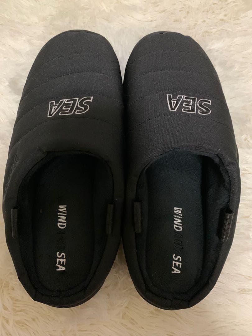 【26〜27.5cm相当】WIND AND SEA×SUBU サンダル ブラック