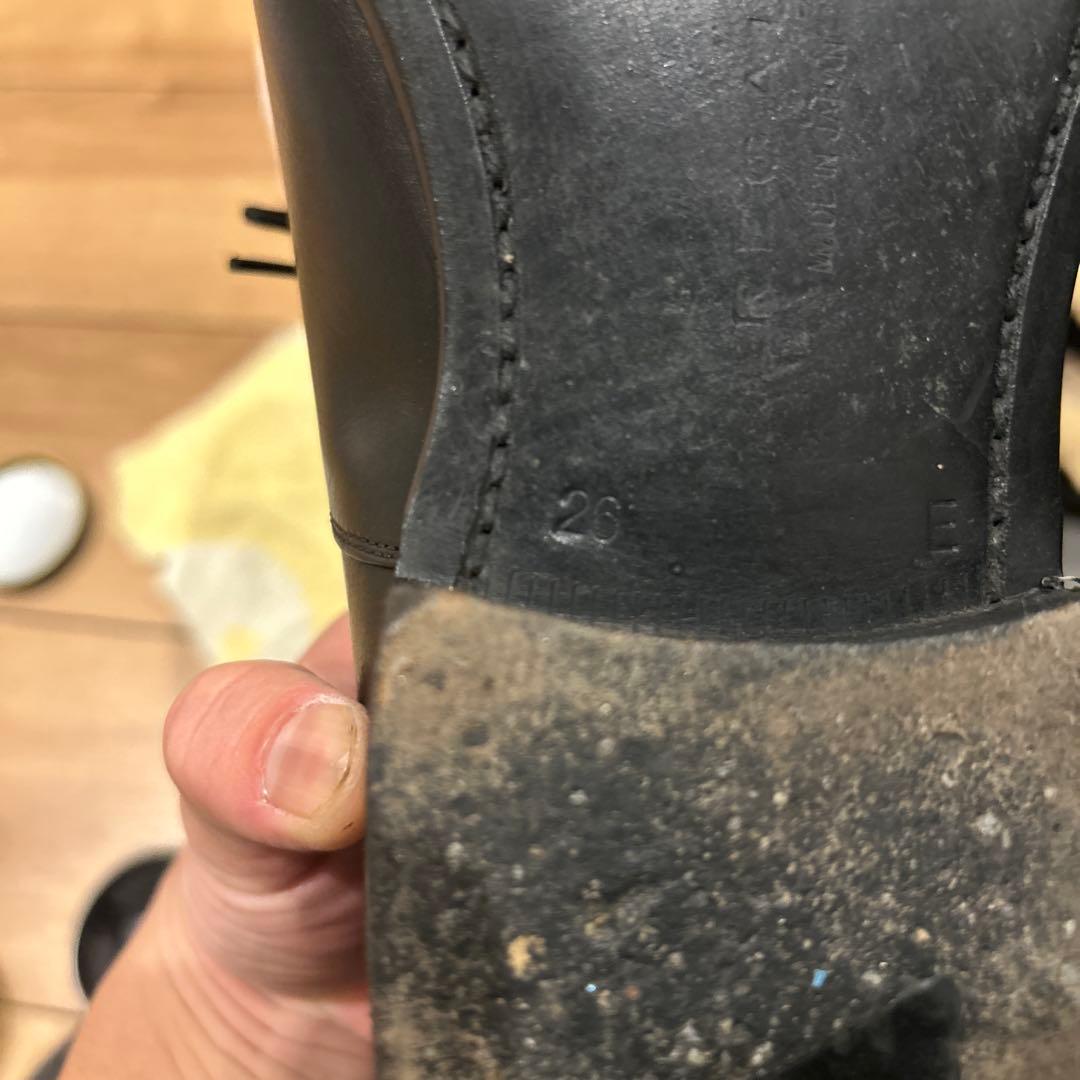 リーガル　ストレートチップ　26センチ