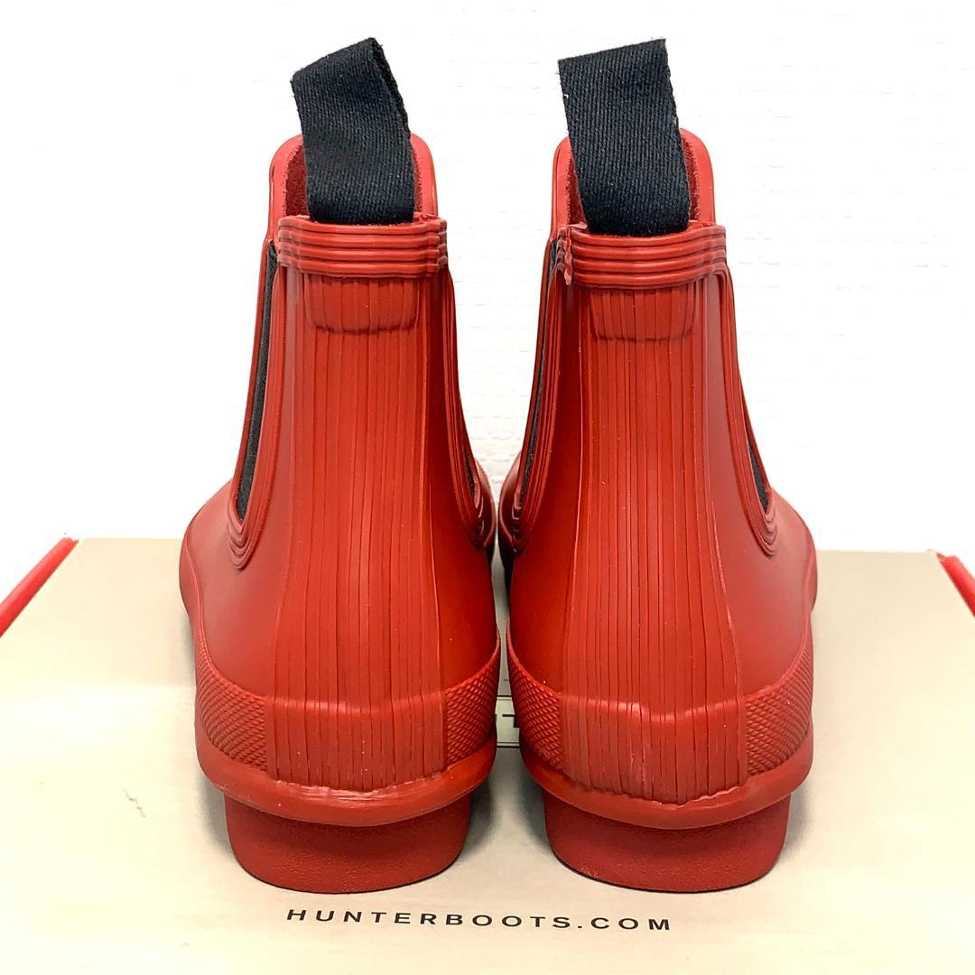新品箱付き✨ハンター オリジナルチェルシー サイドゴア レインシューズ　UK3