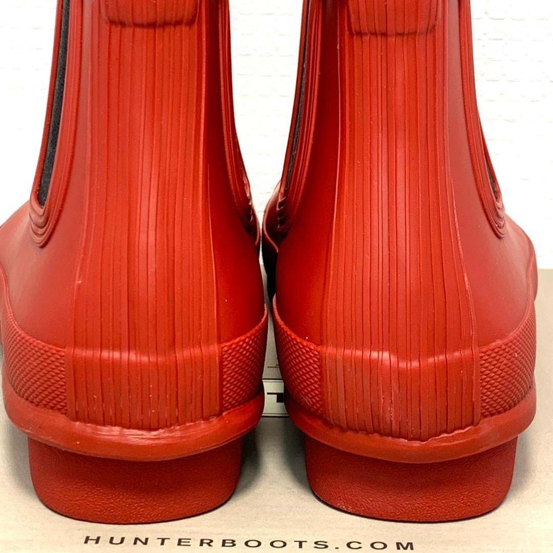 新品箱付き✨ハンター オリジナルチェルシー サイドゴア レインシューズ　UK3