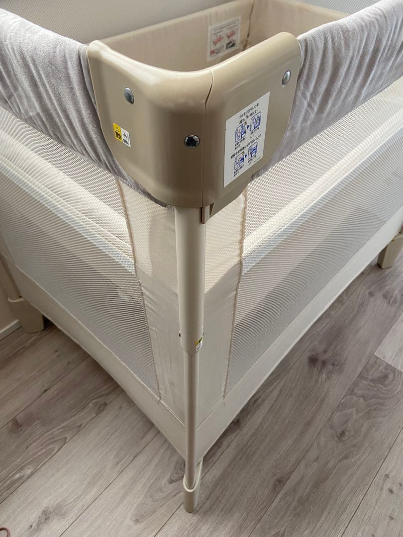 【美品】Aprica(アップリカ) ベビーベッド ココネルエアープラス AB