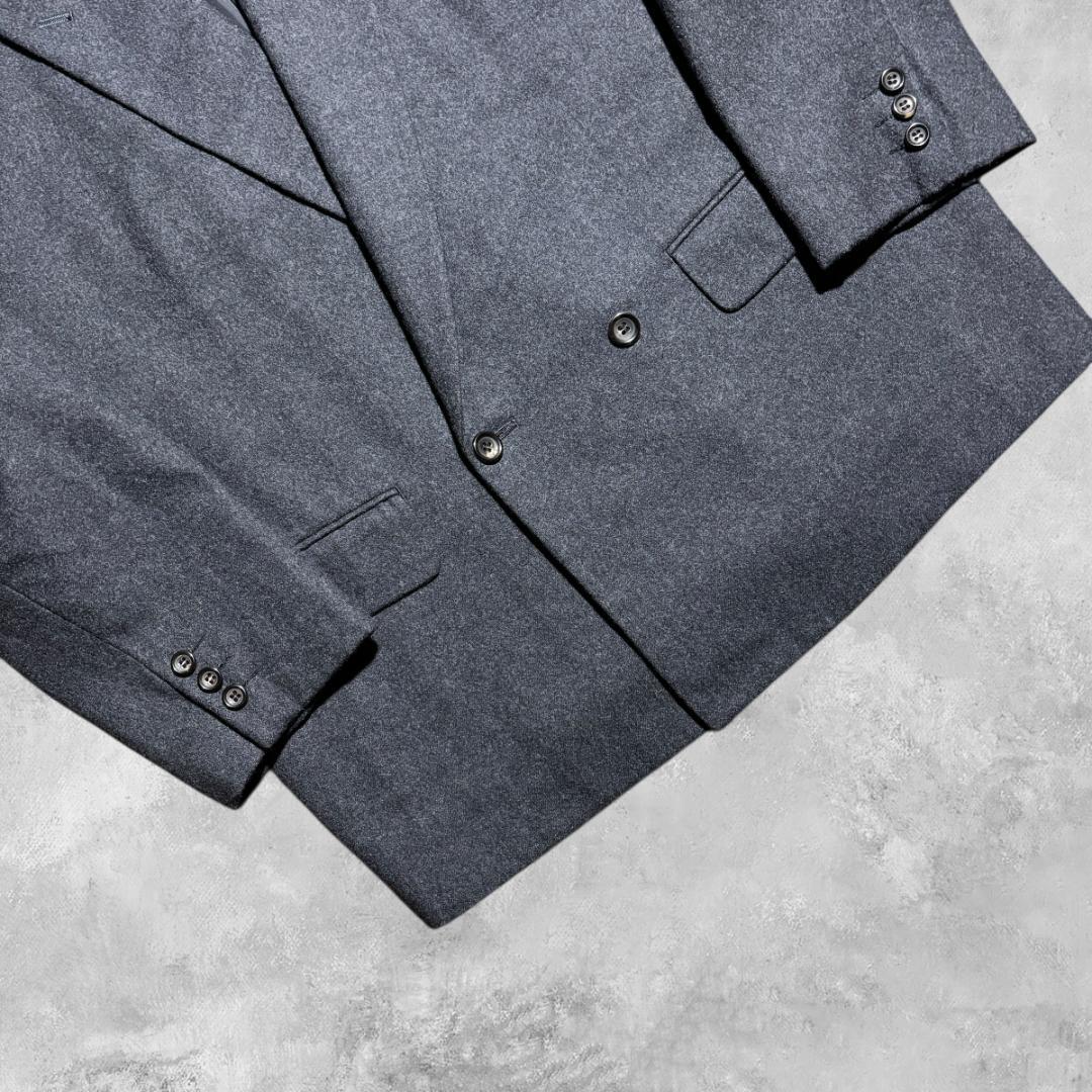 80s中期 コムデギャルソン HOMME PLUS テーラードジャケット グレー