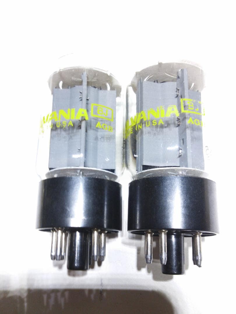 真空管 6L6WGB SYLVANIA マッチ品2本