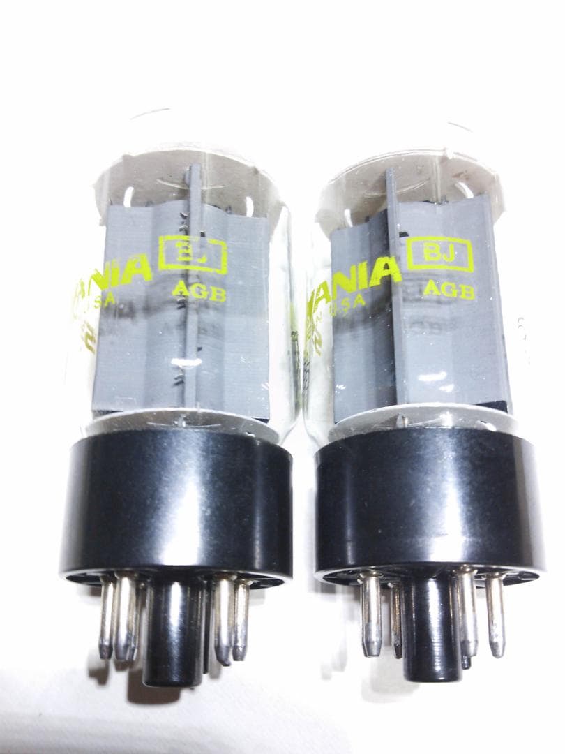 真空管 6L6WGB SYLVANIA マッチ品2本