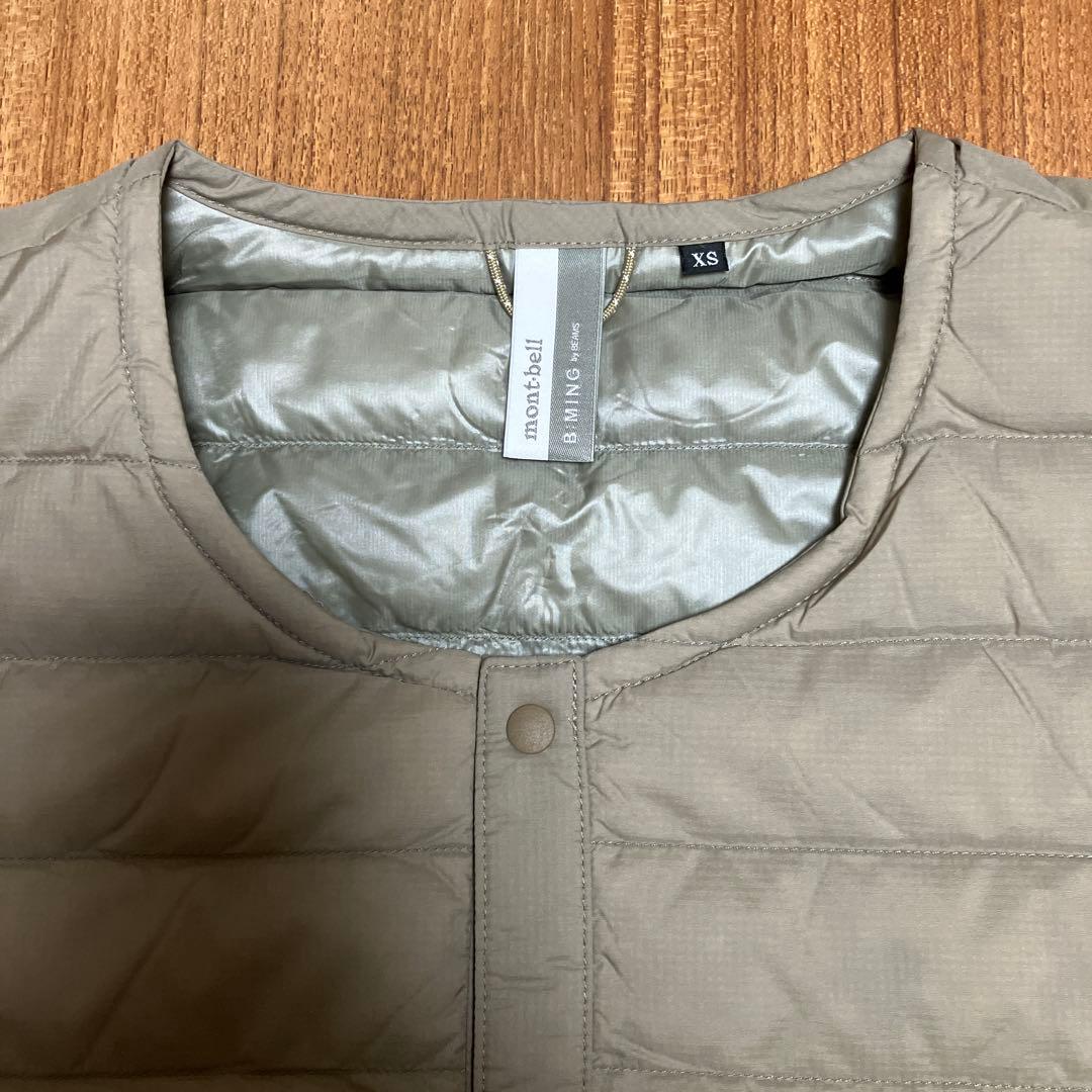 スペリオダウン　ラウンドネックジャケット　ビームス別注　モンベル