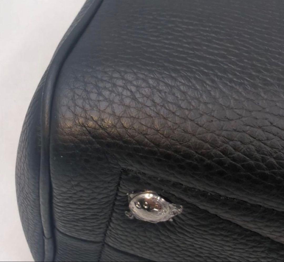 ココセリュクスゴールド ヘラクレススクエア ボストン L 黒　未使用品