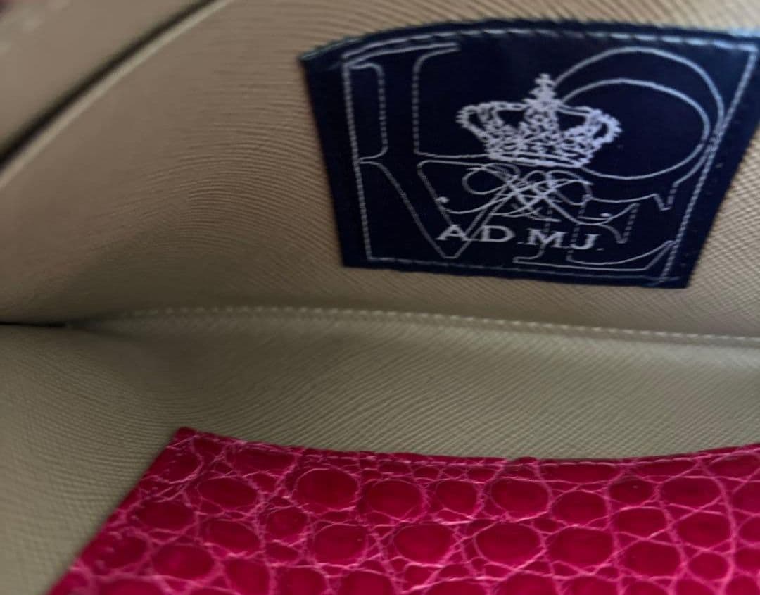 c*o様 ADMJ THE BEE オーガナイザー 長財布 グレー