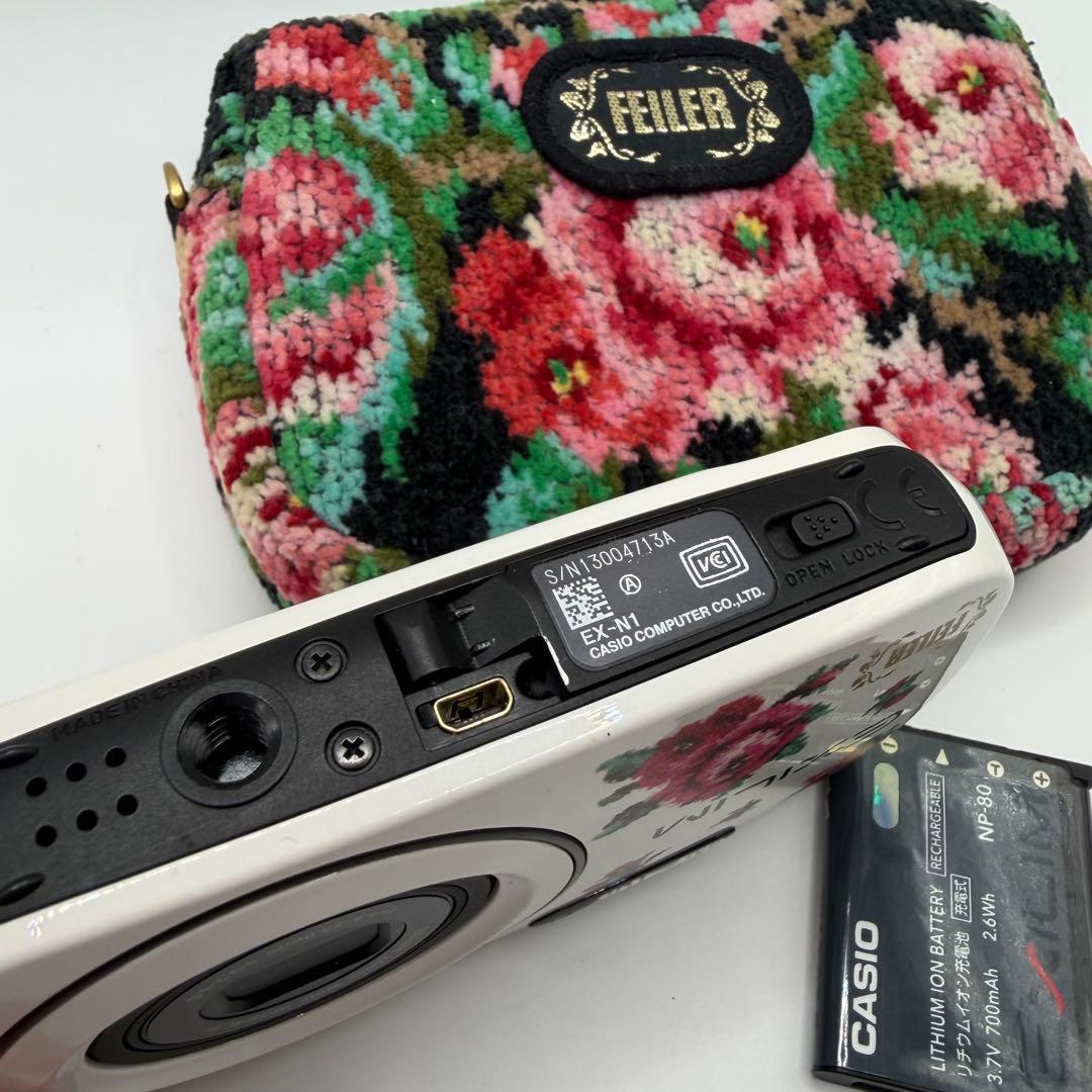 希少 CASIO EX-N1 FEILER コンパクトデジタルカメラ