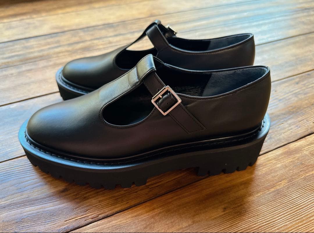 MARW UNITED ARROWS Tストラップ ローファー