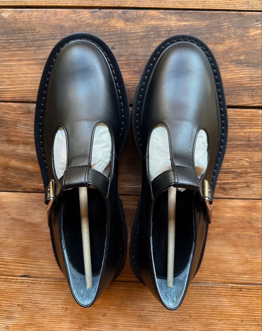 MARW UNITED ARROWS Tストラップ ローファー