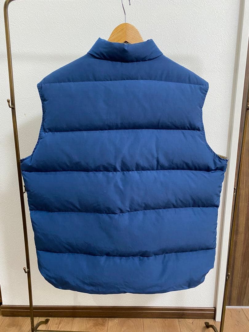 ウールリッチ　ダウンベスト　XL ネイビー　ベージュ