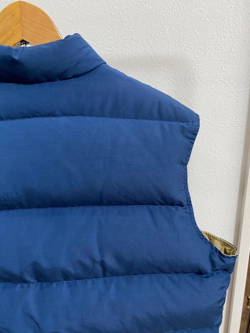 ウールリッチ　ダウンベスト　XL ネイビー　ベージュ