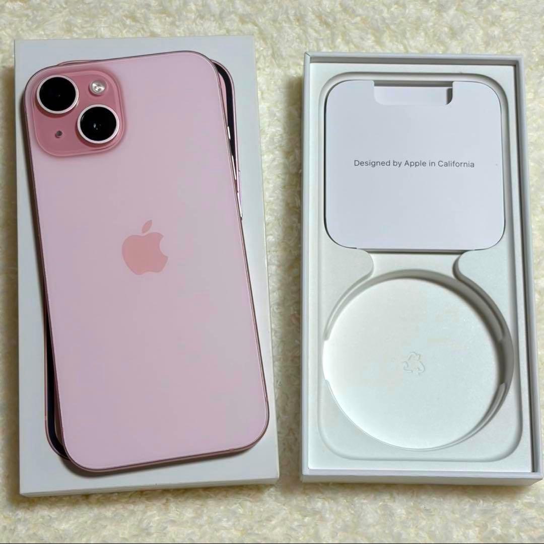 ピンク　128gb iPhone 15 Apple SIMフリー　本体