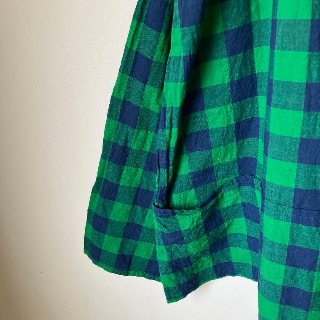 ヴェリテクール　チェックプルオーバー　　ネストローブ　オールドマンズテーラー