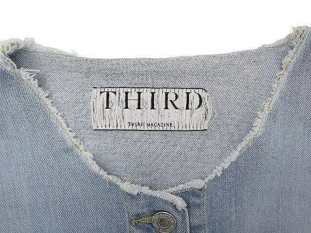 THIRD MAGAZINE サードマガジン 12OZムラ糸デニムジャケット 9