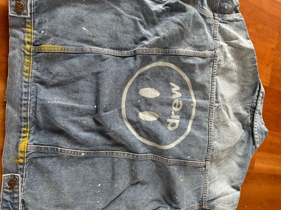 【新品未使用】drew houseダメージデニムジャケット