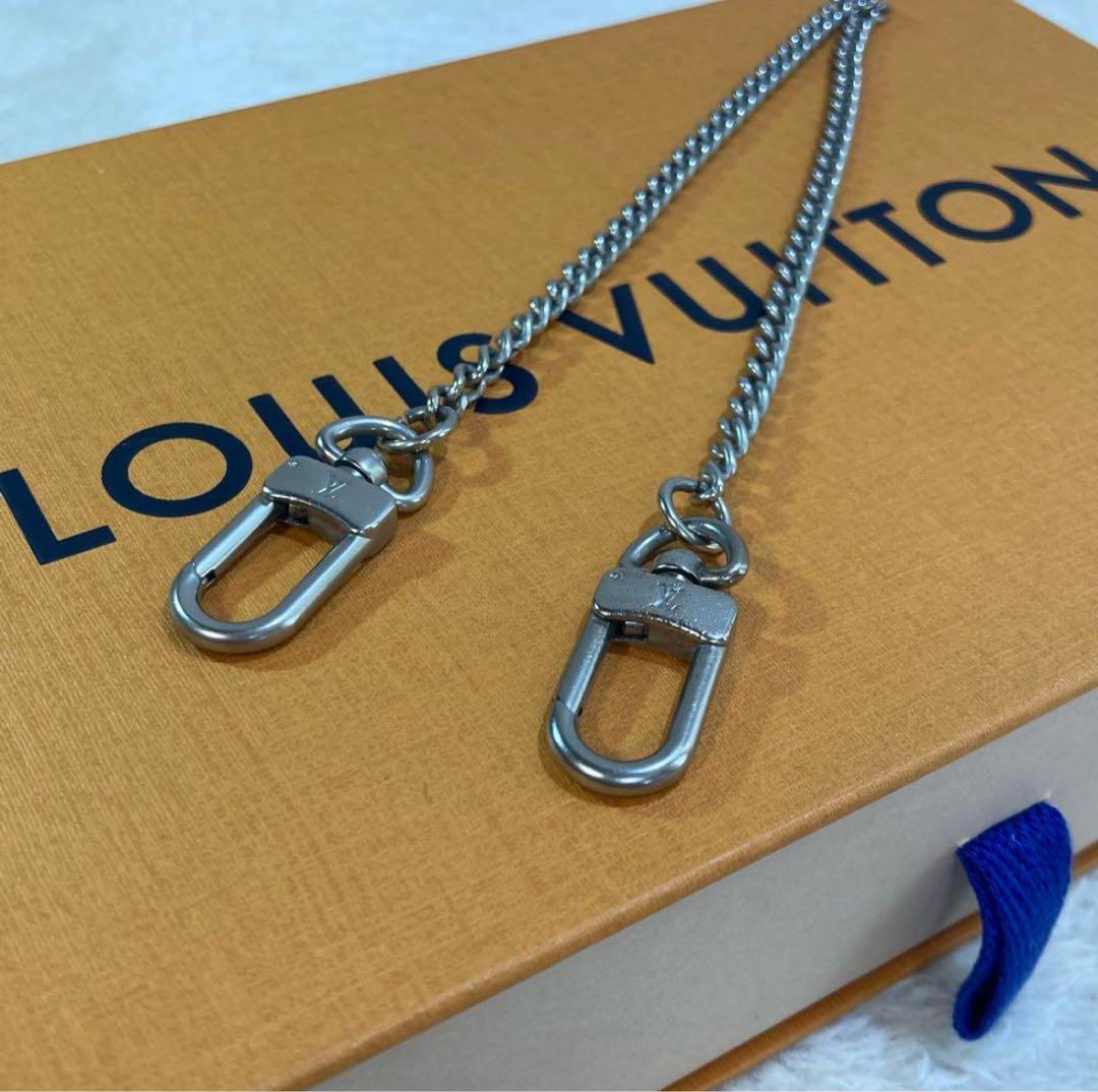 ！美品！　ルイヴィトン　チェーン　チェーンウォレット　シルバー