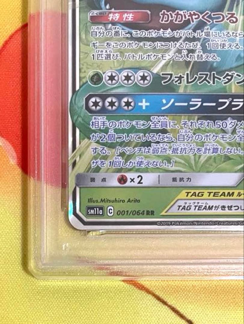 【PSA10】フシギバナ＆ツタージャgx rr