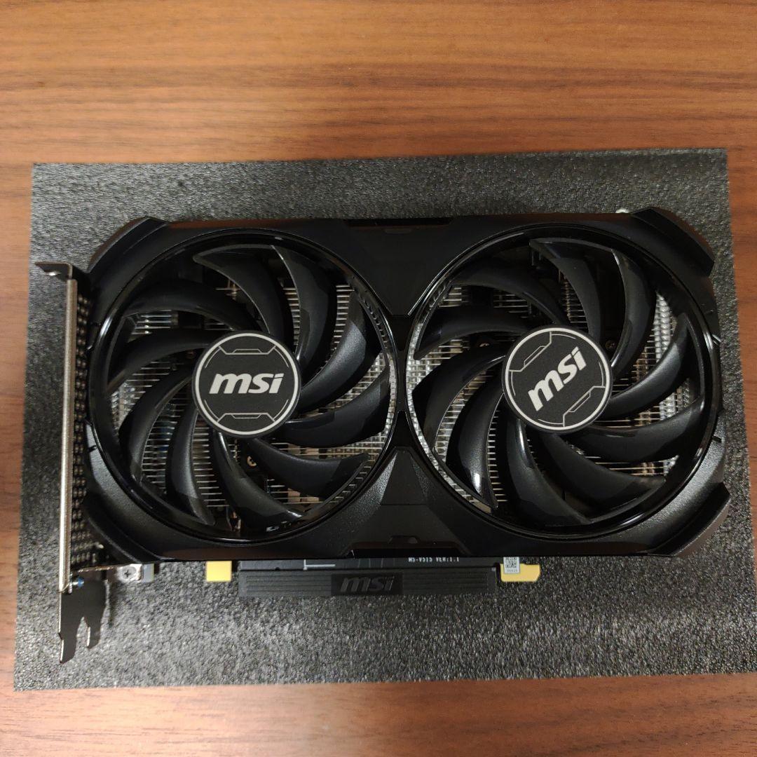 グラフィックボード・グラボ・ビデオカード MSI GeForce RTX 4060 Ti OC Edition 8GB