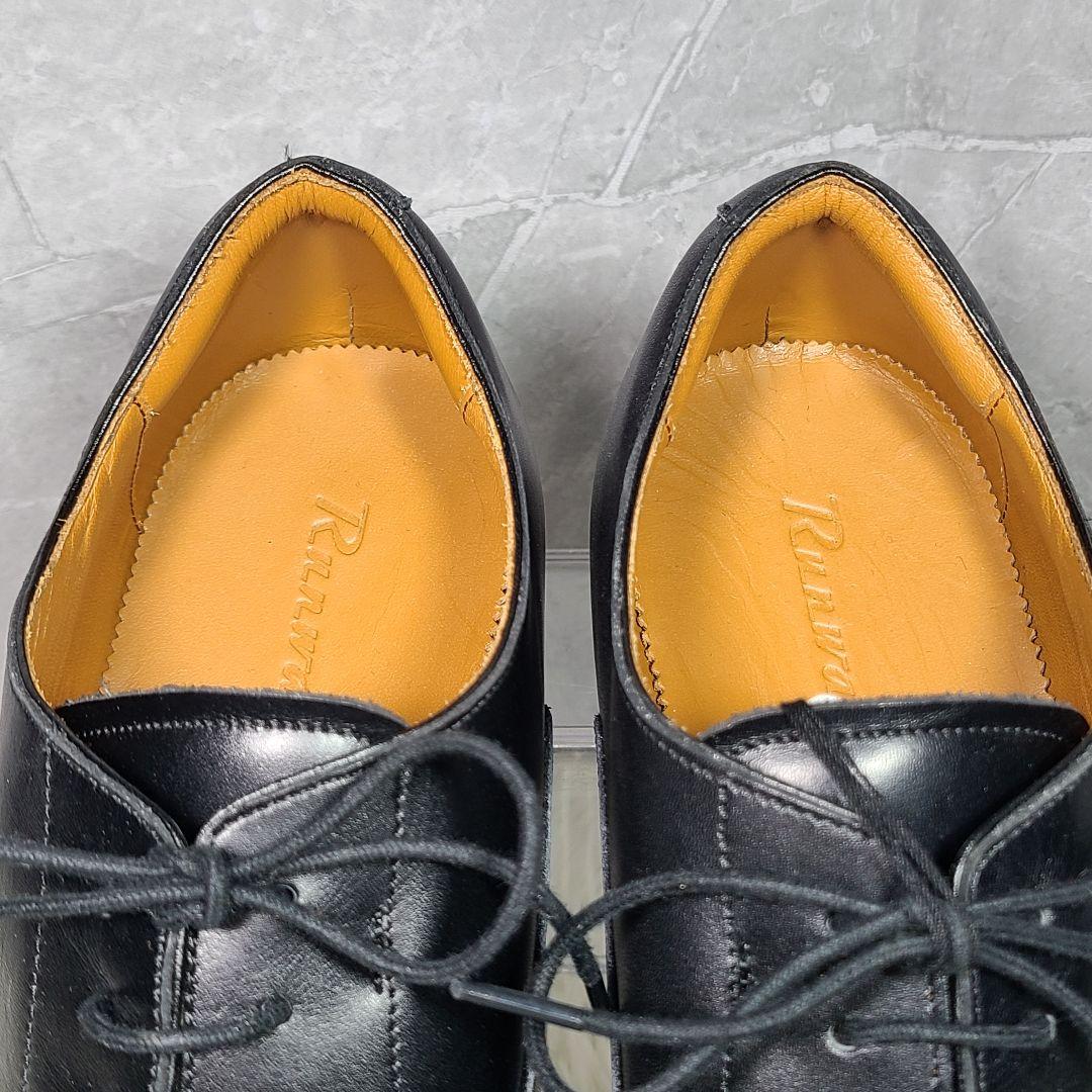 新品【asics RUNWALK】ストレートチップ　ビジネスシューズ　ブラック