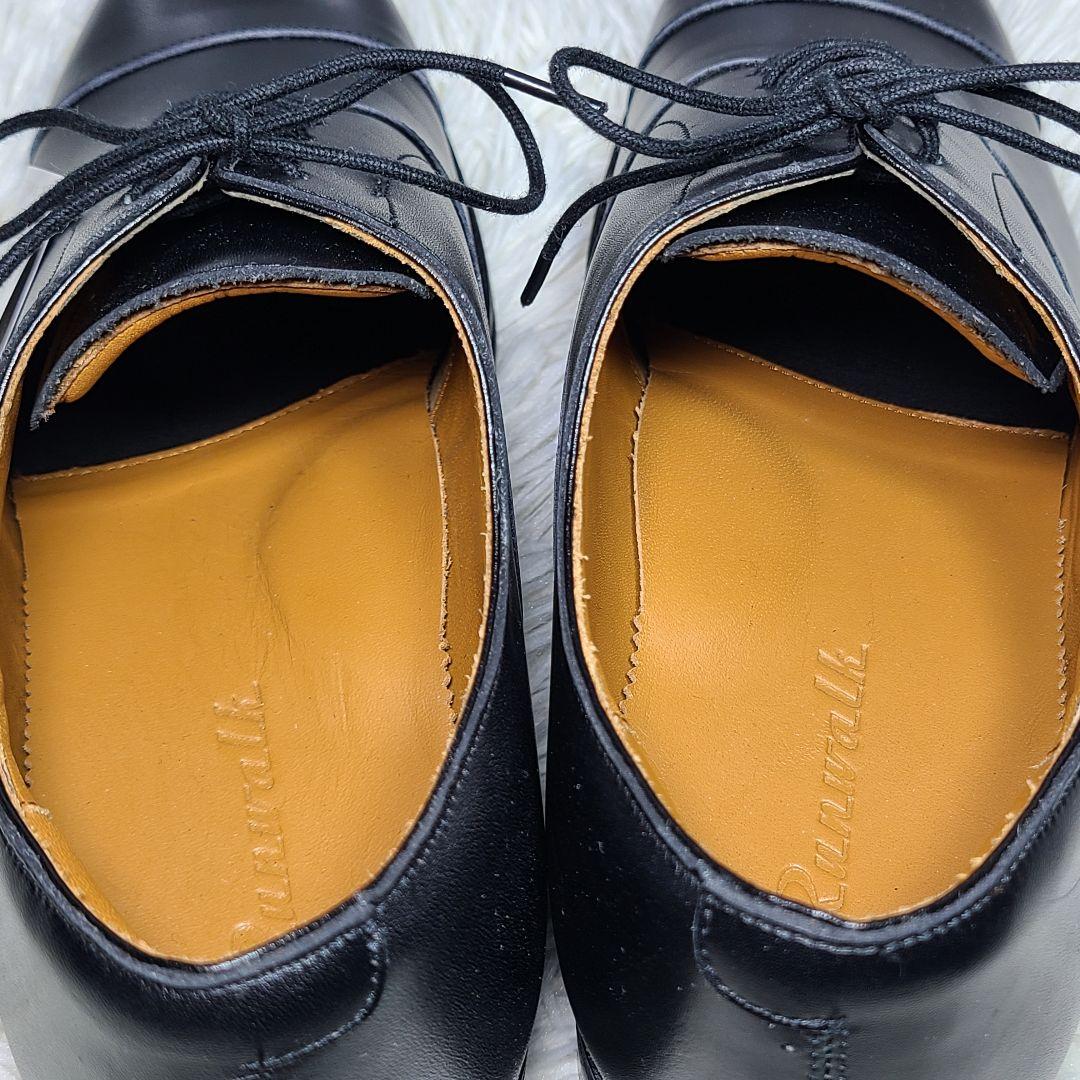 新品【asics RUNWALK】ストレートチップ　ビジネスシューズ　ブラック