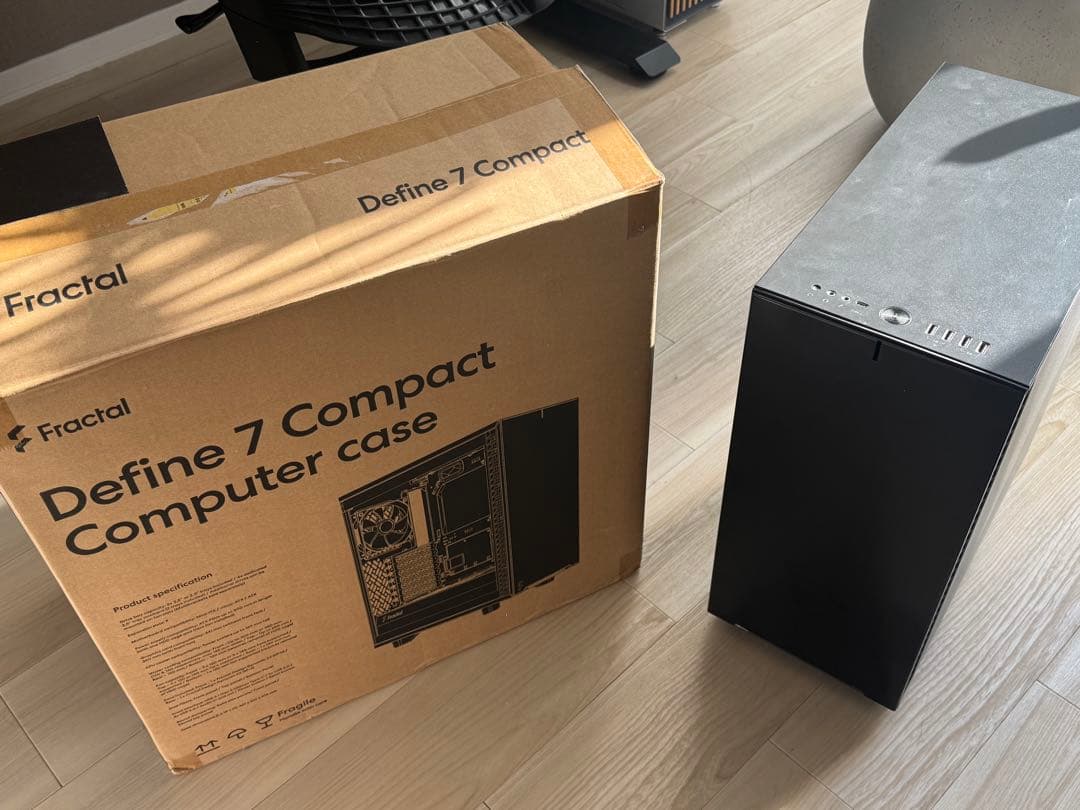 PCケース(自作PC用) Fractal Design Define 7 Compact Solid